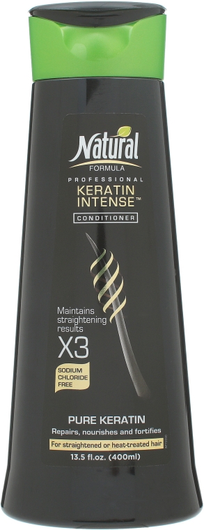 Интенсивный кондиционер для волос на основе кератина - Natural Formula Keratin Intense Conditioner — фото N1