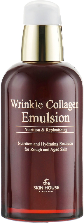 Питательная антивозрастная эмульсия с коллагеном - The Skin House Wrinkle Collagen Emulsion — фото N2