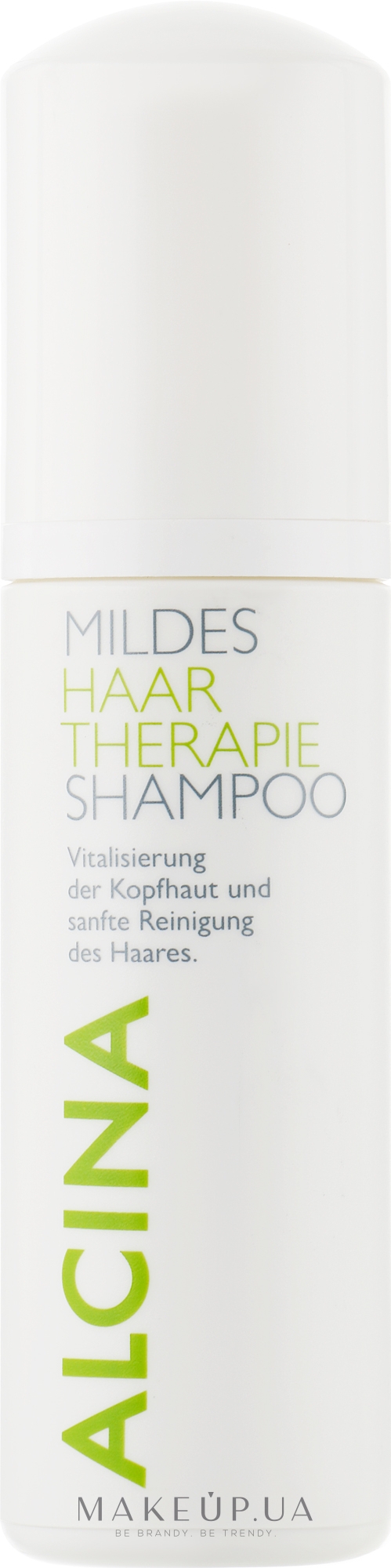 Мягкий шампунь для оздоровления волос - Alcina Hair Care Haar Therapie Shampoo — фото 150ml