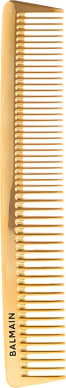 Профессиональная золотая расческа для стрижки - Balmain Paris Hair Couture Golden Cutting Comb