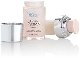 Крем для шкіри навколо очей - The Organic Pharmacy Rose Diamond Eye Cream — фото N2