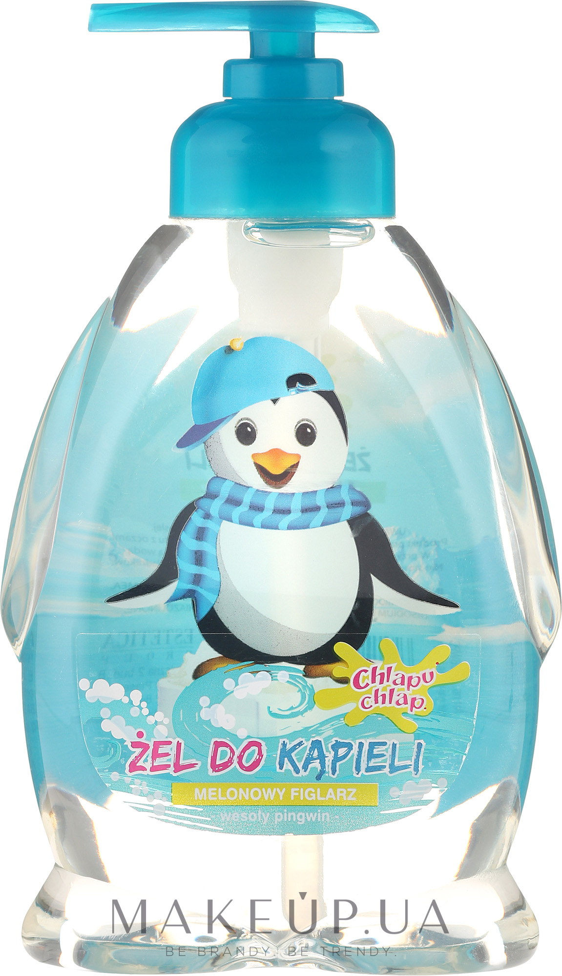 Дитячий гель для душу "Пінгвін хлопчик" - Chlapu Chlap Bath & Shower Gel — фото 370ml