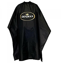 Духи, Парфюмерия, косметика Парикмахерский пеньюар, черный - Denman Black Waterproof Hairdressers Cape