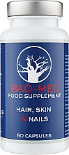 Биологически активная добавка для ускорения роста волос, улучшения состояния кожи, ногтей - Bao-Med Food Supplement Hair Skin & Nails — фото N1