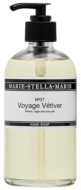 Мыло для рук - Marie-Stella-Maris №07 Voyage Vetiver Hand Soap — фото N1