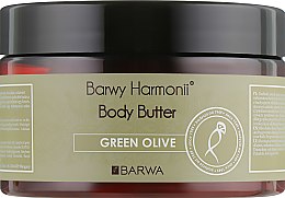 Парфумерія, косметика Олія для тіла "Олива" - Barwa Harmony Body Butter Green Olive