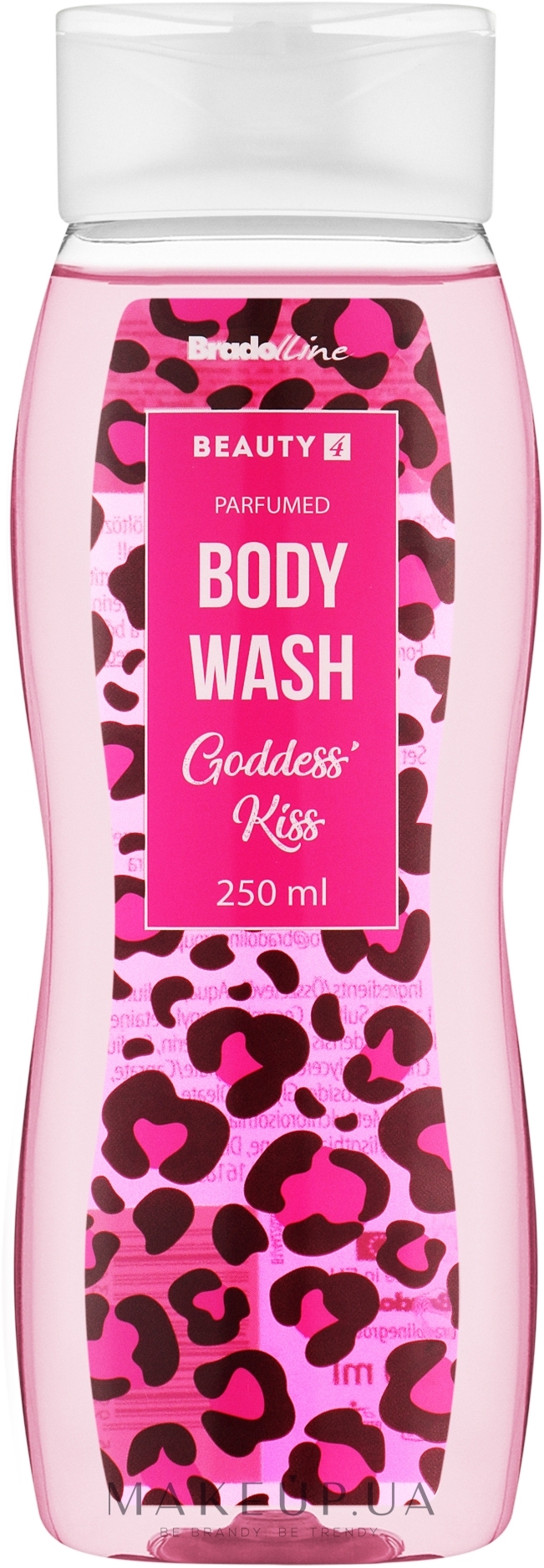 Гель для душа "Goddess Kiss" - Bradoline Beauty 4 Body Wash — фото 250ml