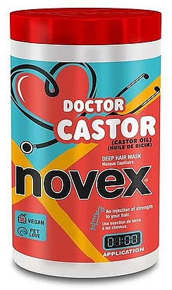 Маска для волос - Novex Doctor Castor Hair Mask — фото N1