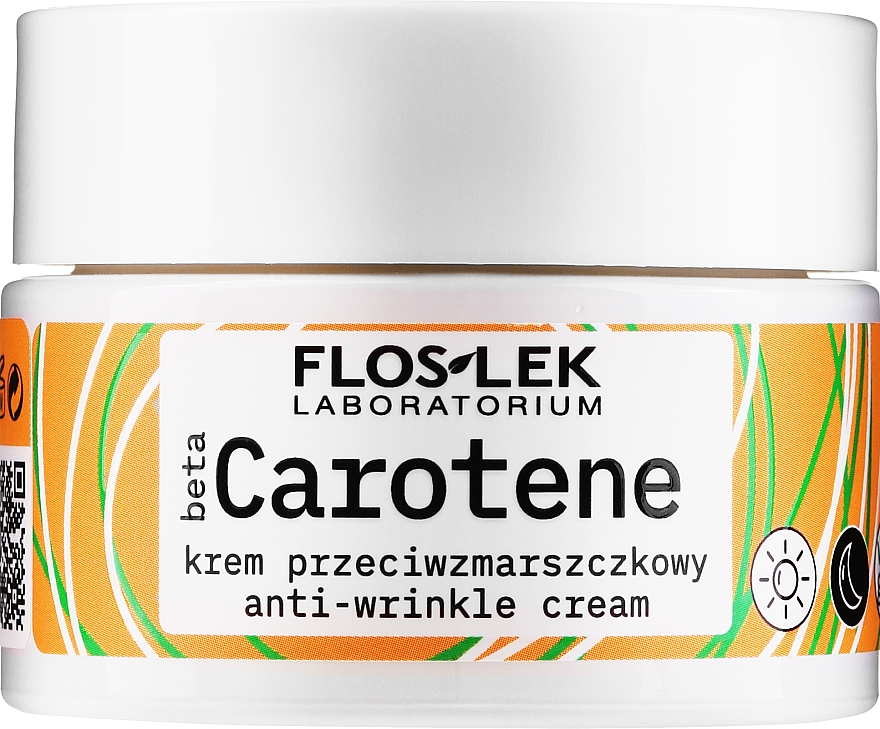 Крем проти зморщок з бета-каротином - Floslek Beta Carotene Cream — фото N1