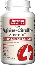 Пищевые добавки "Аргинин и цитруллин" - Jarrow Formulas Arginine-Citrulline Sustain — фото N1