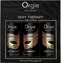 Парфумерія, косметика Набір масажних олій - Orgie Sexy Therapy Mini Size Collection (massage/oil/3x30ml)