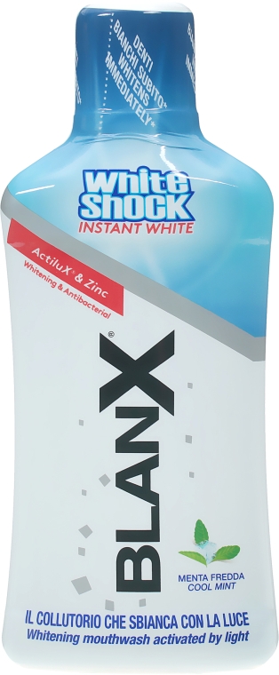Ополаскиватель для ротовой полости "Мгновенная белизна" - Blanx White Shock Instant White