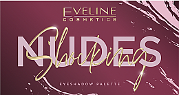 Парфумерія, косметика Палетка тіней для повік - Eveline Cosmetics Shocking Nudes Eyeshadow Palette