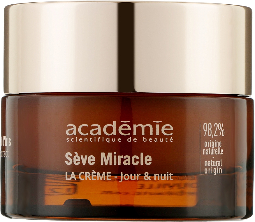 Крем для обличчя з екстрактом ірису  - Academie Seve Miracle Iris Extract The Cream Day & Night