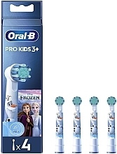 Сменная насадка для электрической зубной щетки, 4 шт. - Oral-B Kids Frozen II — фото N3