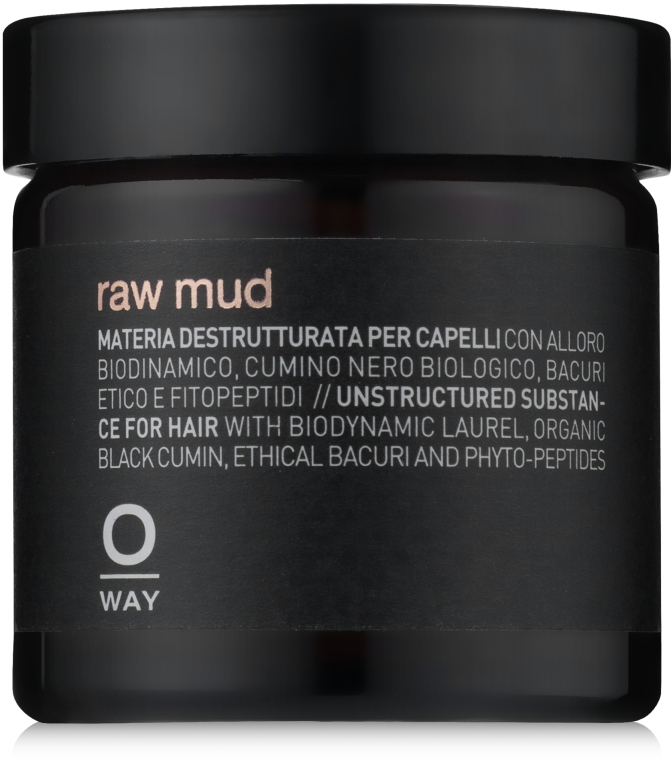 Глина для волосся екстрасильної фіксації - Oway Man Raw Mud — фото N1