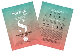 Денний крем 5 в 1 проти почервоніння - Sorted Skin 5 in 1 Anti-Redness Day Cream SPF 50 (пробник) — фото N2