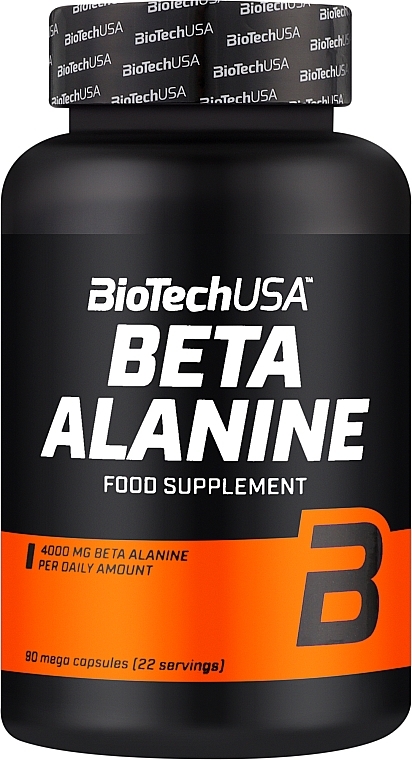 Амінокислота "Бета-аланін" у таблетках, 4000 мг - BioTechUSA Beta-Alanine — фото N1