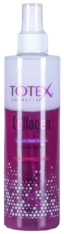 Двухфазный спрей-кондиционер для волос с коллагеном - Totex Cosmetic Collagen Hair Conditioner — фото N1