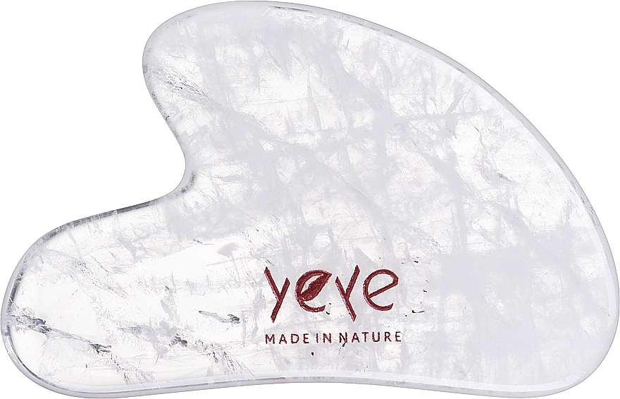 Гуаша для масажу обличчя у велюровому мішечку - Yeye — фото N1