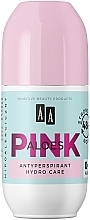 Дезодорант-антиперспірант - AA Aloes Pink Hydro Care Roll-On Antyperspirant — фото N1