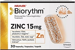 Духи, Парфюмерия, косметика Пищевая добавка "Цинк", 15 мг - Walmark Biorythm Zinc