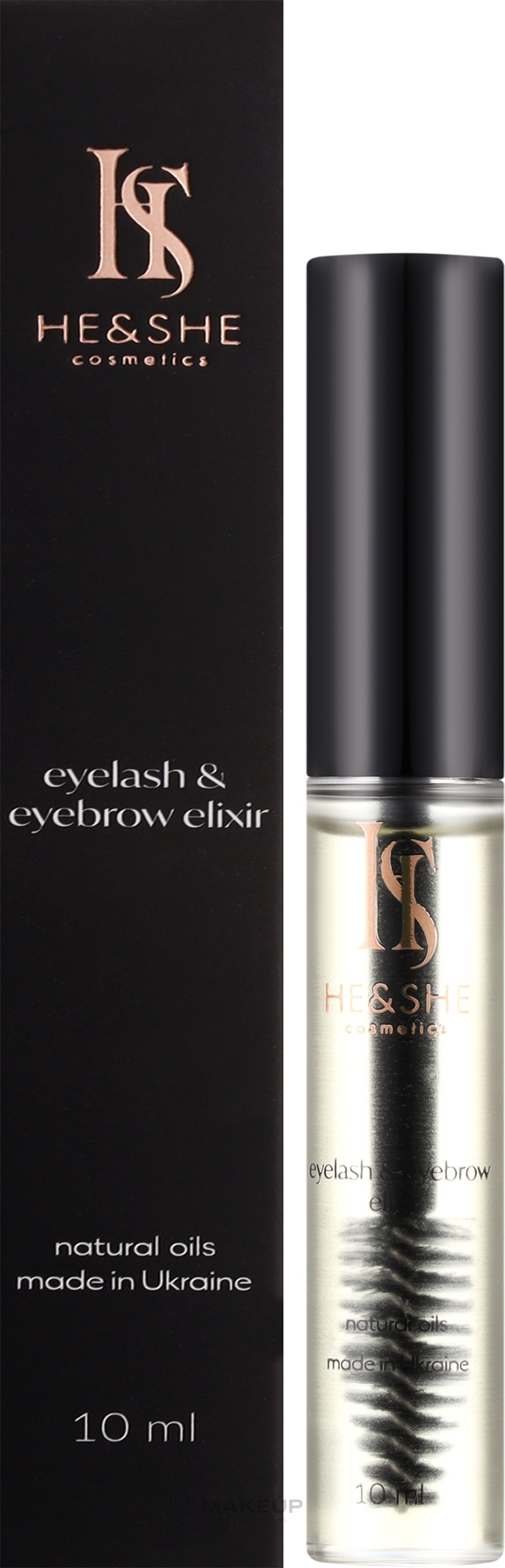 Комплекс олій для вій і брів - He&She Cosmetics Eyelash&Eyebrow Elixir — фото 10ml