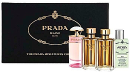 Парфумерія, косметика Prada Miniatures Set For Women - Набір (mini)(edt/8mlx2 + edp/8mlx2)