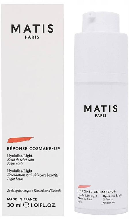 Тональний крем - Matis Reponse Cosmake-Up Hyaluliss Skincare Foundation — фото N3