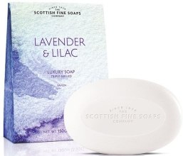 Парфумерія, косметика Мило люкс - Scottish Fine Soaps Lavender & Lilac Luxury Soap