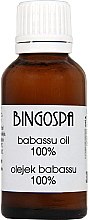 Парфумерія, косметика Олія бабасу - BingoSpa 100% Babassu Oil