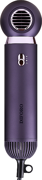 Фен для волос с плазменным двигателем - Diforo Leste Violet Blue Finish — фото N3
