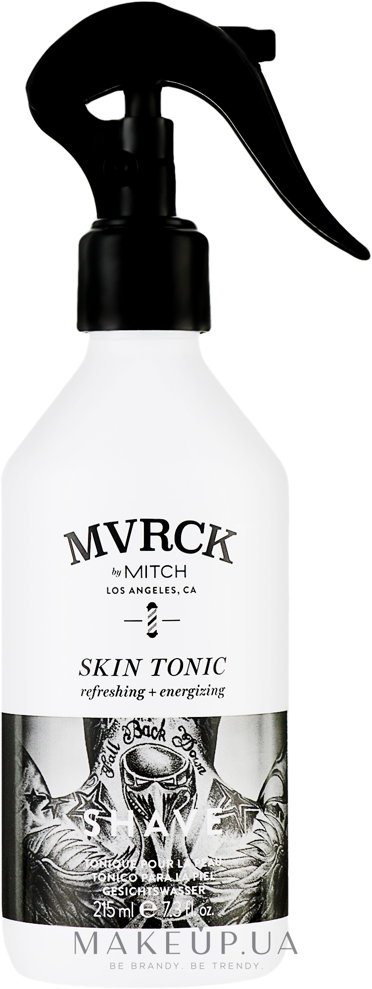 Легкий спрей для увлажнения кожи до и после бритья - Paul Mitchell MVRCK Skin Tonic — фото 215ml