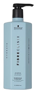 Увлажняющий шампунь для волос  - Schwarzkopf Professional Fibre Clinix Hydrate Shampoo — фото N1