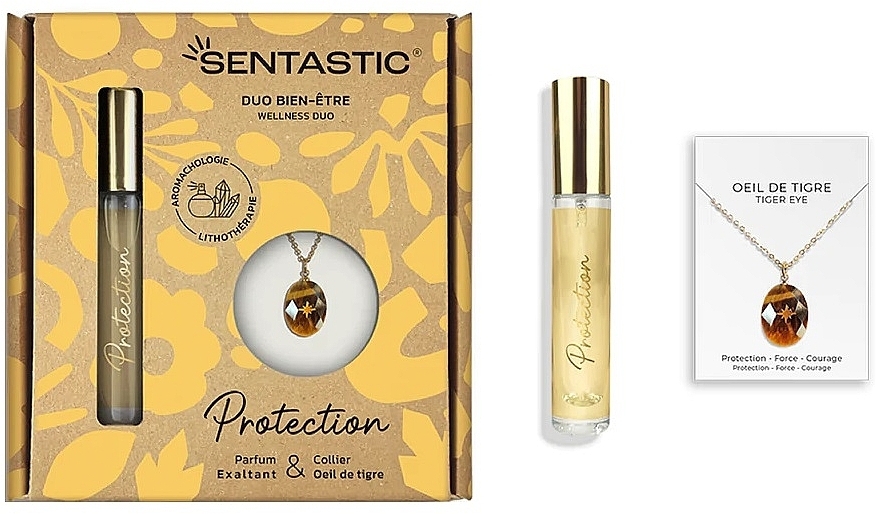 Sentastic Protection - Набір (edp/15ml + necklace) — фото N2