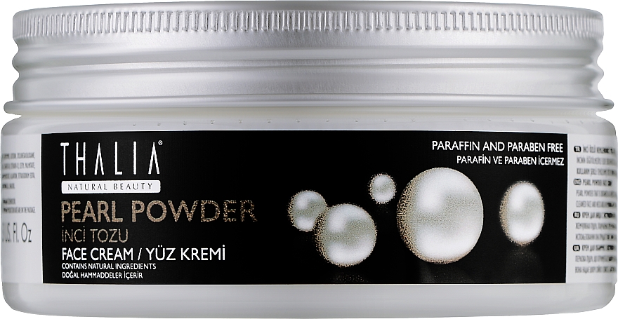 Відновлювальний крем для обличчя з перловою пудрою - Thalia Pearl Powder Face Cream — фото N1