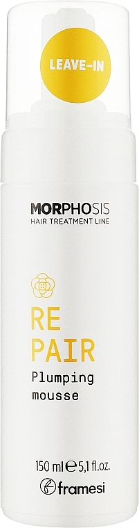 Мусс для упругости волос - Framesi Morphosis Repair Plumping Mousse — фото N2