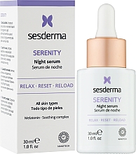 Ночная сыворотка для лица - Sesderma Serenity Serum — фото N2