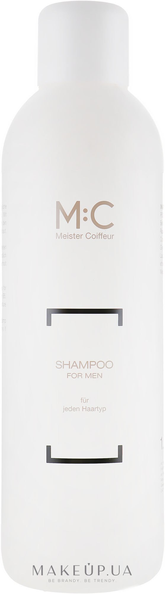 Шампунь для мужчин - Meister Coiffeur M:C Herren Shampoo — фото 1000ml