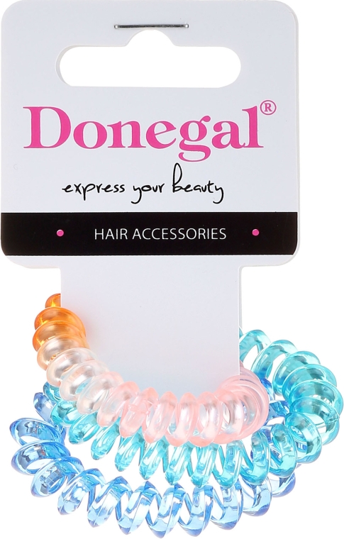 Резинки для волосся, FA-5587, 3 шт., варіант 1 - Donegal — фото N1