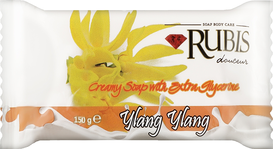 Мило "Іланг-іланг" - Rubis Care Ylang Ylang Creamy Soap With Extra Glycerine — фото N1