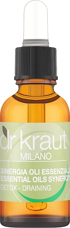 Синергические эссенциальные масла "Детокс-Дренаж" для тела - Dr.Kraut Essential Oils Synergy Detox-Draining — фото N1