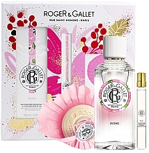 Духи, Парфюмерия, косметика Roger&Gallet Rose - Набор (edp/100ml + soap/50g + edp/10ml)