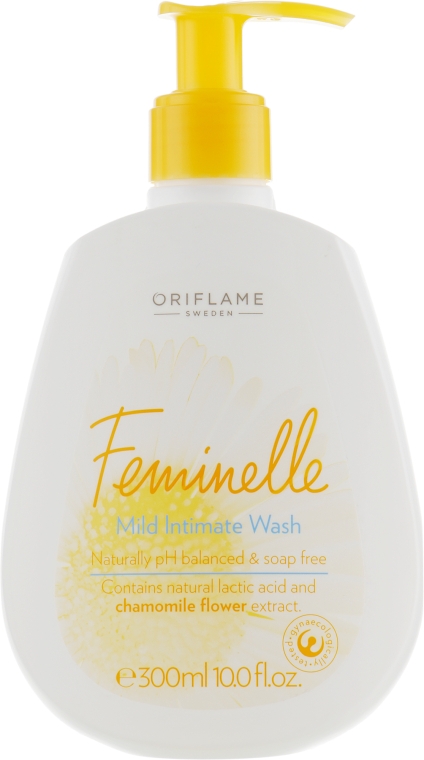 Очищающее средство для интимной гигиены с экстрактом ромашки - Oriflame Feminelle Mild Intimate Wash