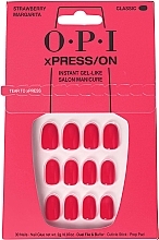 Набор накладных ногтей - OPI Xpress/On Strawberry Margarita — фото N1