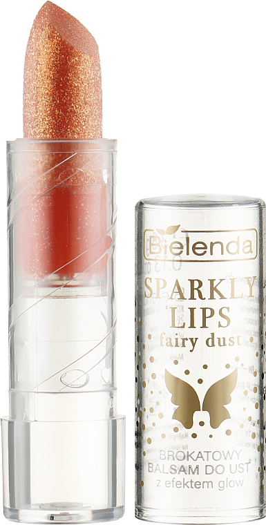 Бальзам для губ з ефектом сяйва - Bielenda Sparkly Lips Fairy Dust — фото N1
