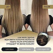 Набор "Против ломкости и сухости волос" - LUM (oil/50ml + h/mask/200ml + spray/120ml) — фото N5