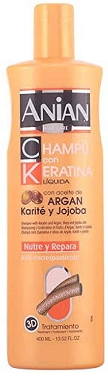 Шампунь з кератином - Anian Keratin Shampoo — фото N1