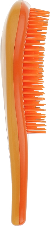 Щітка масажна для розплутування кучерявого та дитячого волосся, помаранчева - Beter Deslia Mini  — фото N3