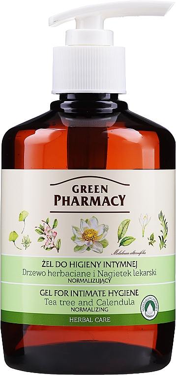 Гель для інтимної гігієни, з екстрактами календули та чайного дерева